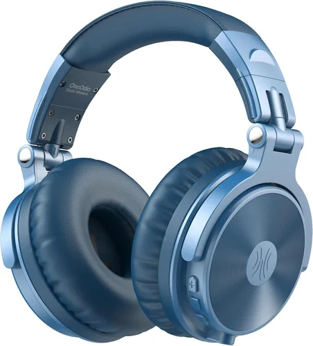 Vista 13 de OneOdio - Auriculares Bluetooth de diadema, 110 horas de sonido estéreo inalámbrico/con cable, auriculares plegables con graves profundos