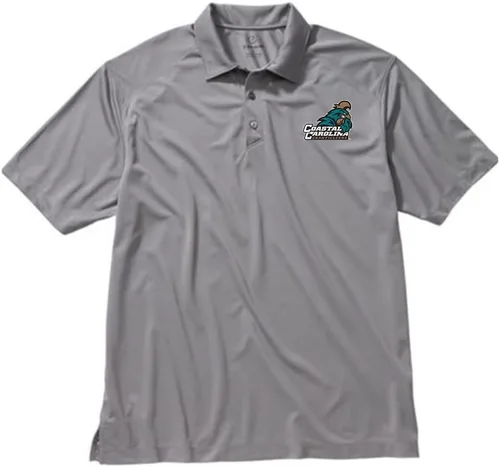 Vista 37 de Polo atlético de micro piqué NCAA para hombre Prime con cuello propio