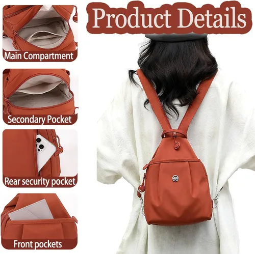 Vista 5 de Bolso impermeable de 2 vías del viajero, Preferablen bolso del viajero, bolsos de hombro de la capacidad grande de Oxford para la aptitud