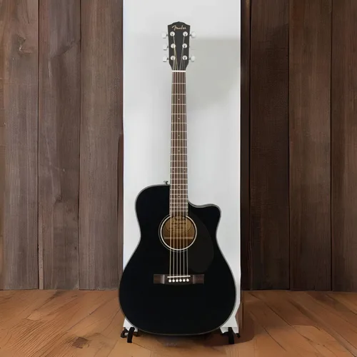 Vista 2 de Fender CC-60SCE Concert Cutaway - Guitarra acústica con 2 años de garantía, color negro