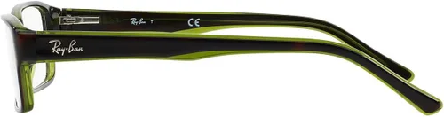 Vista 3 de Ray-Ban 5169 - Lentes de la Habana en verde Trans 2047in Ropa Havana 52 mm