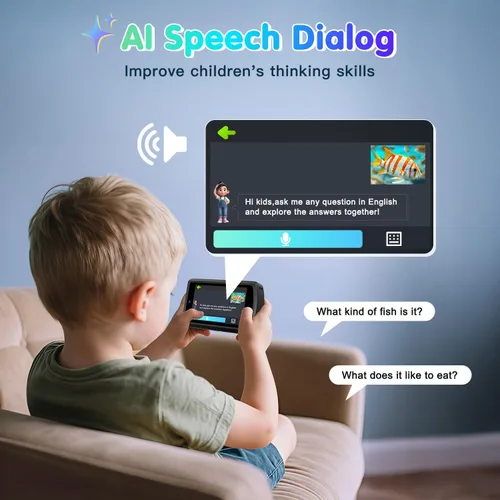 Vista 11 de Cámara digital AI, cámaras WiFi para fotografía con reconocimiento de objetos, cámara digital compacta de apuntar y disparar con doble lente, flash