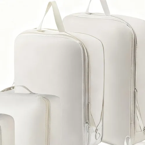 Vista 6 de Compression Packing Cube, 6 Pieces Expandable Traveling Storage Set, Travel Bags Organizer for Luggage for Men Women Boys Girls Youth Teens Wife