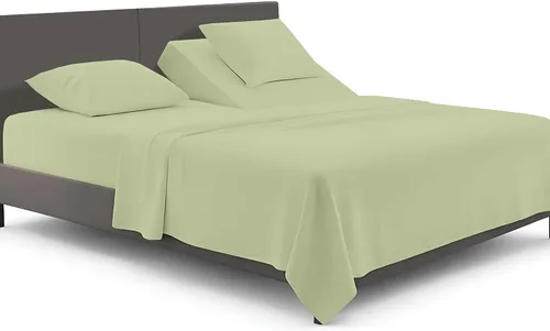 Vista 19 de SGI bedding Juego de sábanas de microfibra ajustable de 28 pulgadas con parte superior flexible de cabeza dividida, ultra suave, refrescante