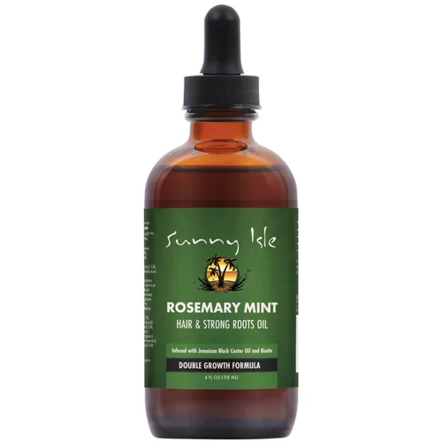 Vista 9 de Sunny Isle Aceite Lite para el cabello y raíces fuertes de menta y romero