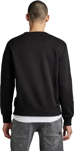 Vista 2 de G-STAR Sudadera de cuello redondo con estampado prémium para hombre