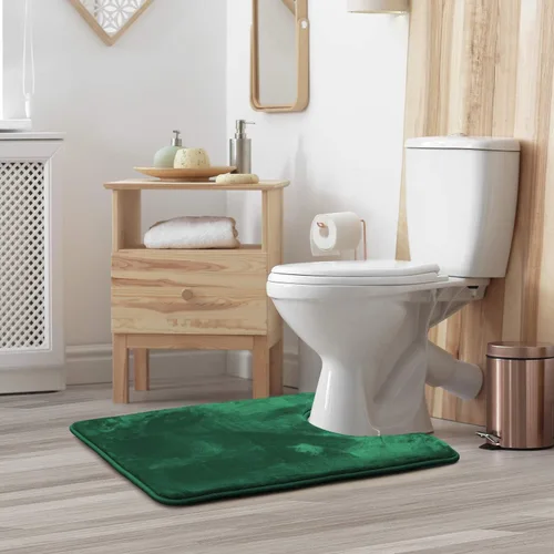 Vista 84 de Clara Clark Alfombra de Baño 24" x 17" - Alfombras de Baño, Tapete de Baño de Espuma Viscoelástica, Afelpado, Acogedor, Ultra Suave, Antideslizante