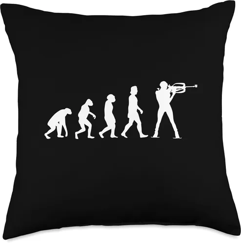 Vista 4 de EVOLUTION BIATHLON Throw Pillow