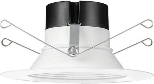 Vista 12 de Juno 4BEMW SWW5 90CRI CP6 M2 E-Series LED empotrable, moldura deflectora, 4 pulgadas, color blanco (paquete de 12)