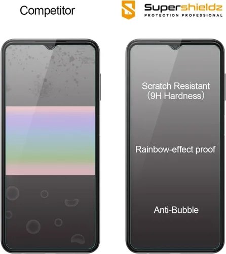 Vista 2 de Supershieldz Protector de pantalla de vidrio templado diseñado para Samsung Galaxy A32 5G, antiarañazos, sin burbujas