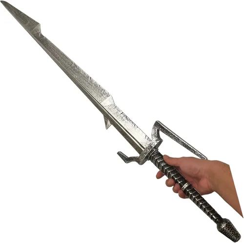 Vista 5 de Espada larga de caza de brujo de espuma medieval de 41 pulgadas para cosplay LARP disfraz Halloween