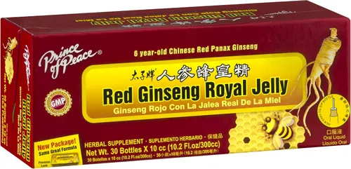Vista 2 de Prince of Peace Ginseng Rojo Jalea Real 30 Vial(es)