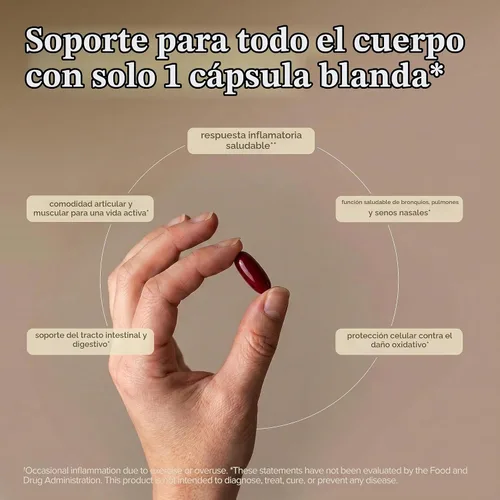 Vista 4 de Terry Naturally BosMed - Soporte articular y pulmonar - 120