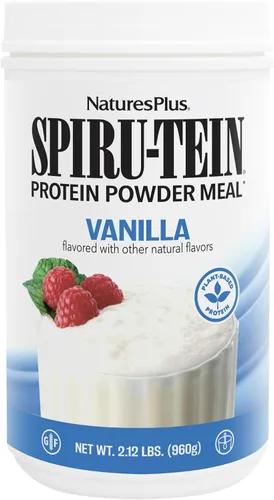 Vista 8 de NaturesPlus SPIRU-TEIN, vainilla - 1.06 libras - Polvo de proteína de espirulina - Vitaminas y minerales para energía - Vegetariano, sin gluten - 16