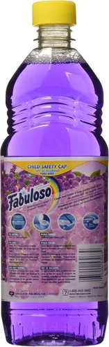Vista 2 de Fabuloso - Limpiador multiusos, lavanda, 22 onzas líquidas (paquete de 3)