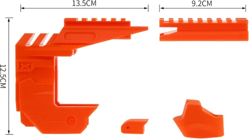 Vista 4 de WORKER NO.217 Kit de Modificación para Nerf HammerShot, juguete para armar