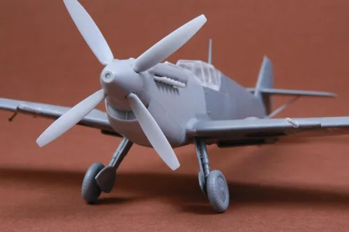 Vista 6 de SBS 48074 1/48 Hispano HA-1112 M.1L Buchon 'Movie Star - Kit de modelo de resina + calcomanía