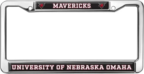 Vista 172 de Texas A&M University - Texarkana Mascot - Marco de metal estándar para placa de matrícula de tamaño completo