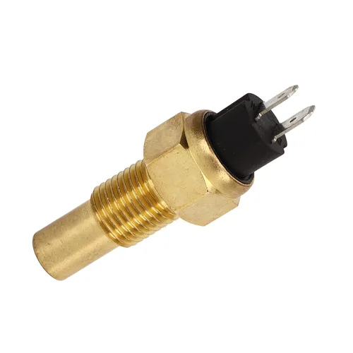 Vista 9 de Sensor de temperatura del refrigerante del motor, sensor de temperatura del agua de aceite 1/4NPT con alarma automática y, M14x1.5 257.0 °F 6‑24V