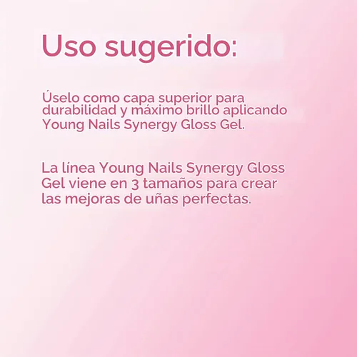 Vista 4 de YOUNG NAILS Gel brillante, 0.53 oz.