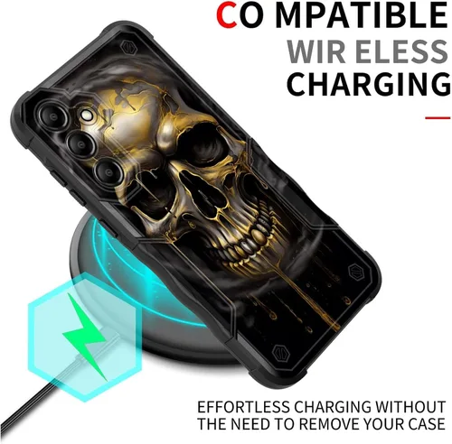 Vista 825 de Funda para Galaxy A14 5G, [Doble Capa][Protección contra Caídas de Grado Militar de 10 Pies] [Antideslizante] Funda Resistente a Prueba de Golpes