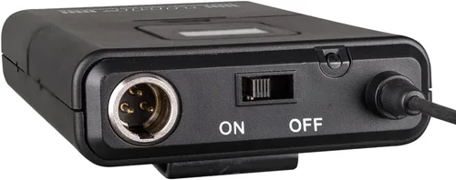Vista 4 de Sistema de micrófono inalámbrico UHF de 8 canales Lavalier Mic Bodypacks Micrófono de solapa 8 Auriculares para Sistema de Karaoke Iglesia