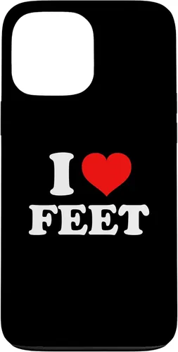 Vista 22 de Funda para iPhone 13 I Love Feet