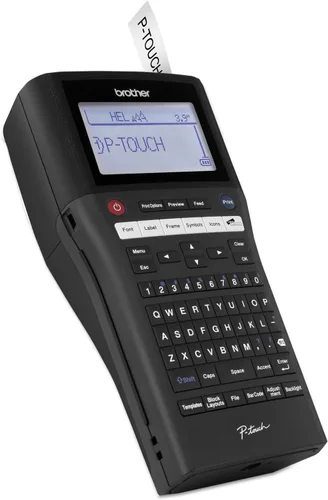 Vista 3 de Brother Impresora recargable, etiquetadora para llevar a cualquier lugar con conectividad PC (PT-H500LI)