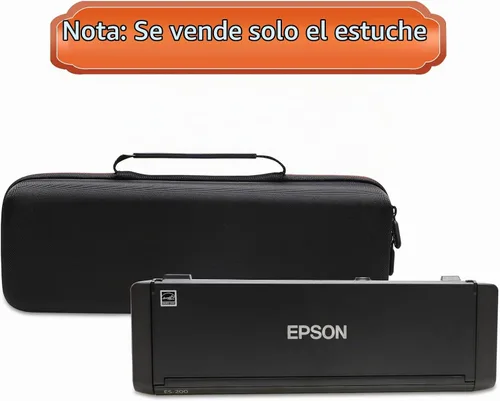 Vista 9 de Funda LTGEM para escáner de documentos Epson Workforce ES-200/ES-300W/ES