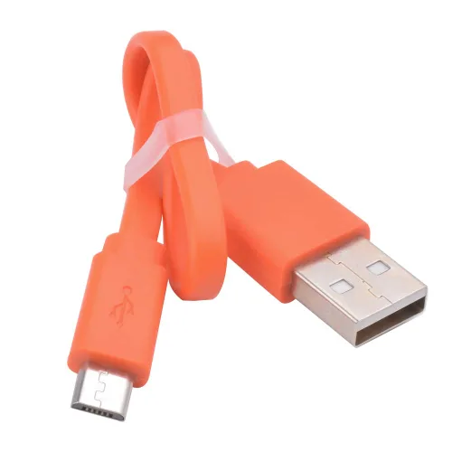 Vista 7 de Flip 4 - Cable de carga de repuesto micro USB, cable plano para JBL T500BT JBL Flip4 Flip3 Clip3 Charge 2+ Charge 3 Pulse 3 Altavoz Bluetooth