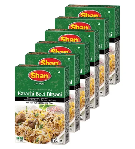 Vista 287 de Shan Chicken 65 - Mezcla de recetas y condimentos de 2.1 oz (60 g) - Polvo de especias para pollo frito picante agridulce - Adecuado