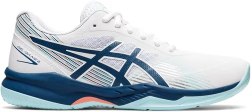 Vista 5 de ASICS Tenis Gel-Game 8 para mujer, BlancoNegro