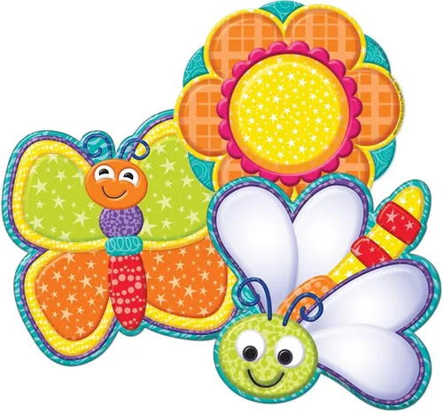 Vista 22 de Eureka Galletas de San Valentín recortadas de papel para decoración de aula para profesores, 36 piezas