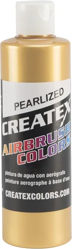Vista 4 de Createx Pintura de colores para aerógrafo, 8 onzas, azul eléctrico iridiscente