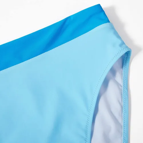 Vista 174 de MOOSLOVER Traje de baño de dos piezas con corte alto y cintura alta para mujer