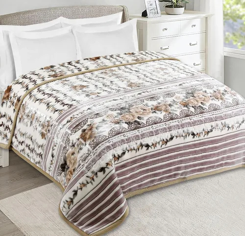 Vista 14 de Nest - Manta acogedora y cómoda de visón coreano para invierno (01 - melocotón, Queen (79 x 94 pulgadas)