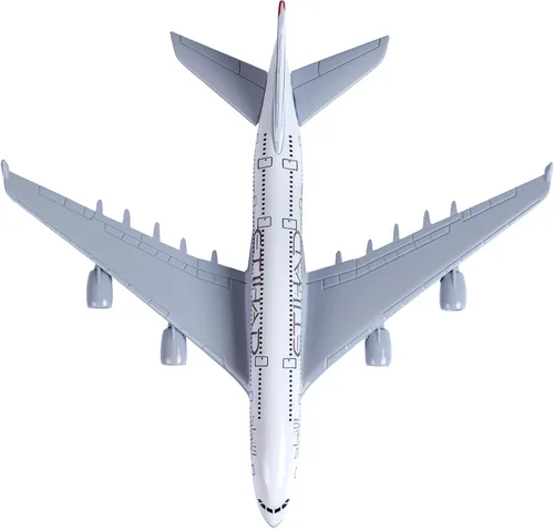Vista 3 de Etihad Airbus 380 - Avión de metal a escala 1:400 para regalo y colección