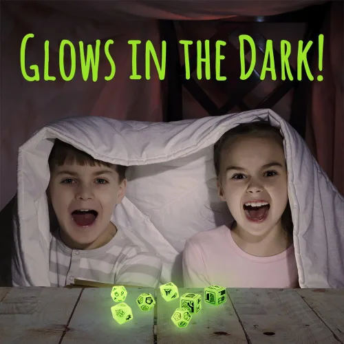 Vista 4 de Story Time Dice: Scary Tales - Brilla en la oscuridad por Imagination