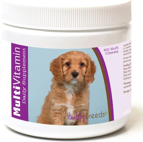 Vista 45 de Healthy Breeds Affenpinscher - Masticables blandos multivitamínicos, 60