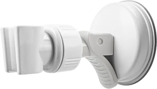 Vista 10 de Soporte ajustable para cabezal de ducha, soporte de ventosa de baño para cabezal de ducha de mano, soporte de ducha extraíble montado en la pared