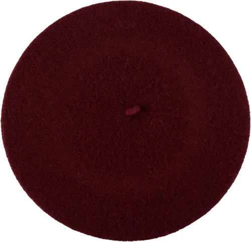 Vista 7 de Hat To Socks Boina francesa de mezcla de lana para hombre y mujer en colores lisos