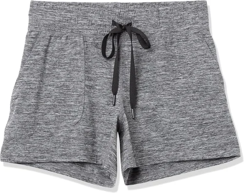 Vista 9 de Tienda Essentials Women's Brushed Tech Stretch Short (Available in Plus Size)
