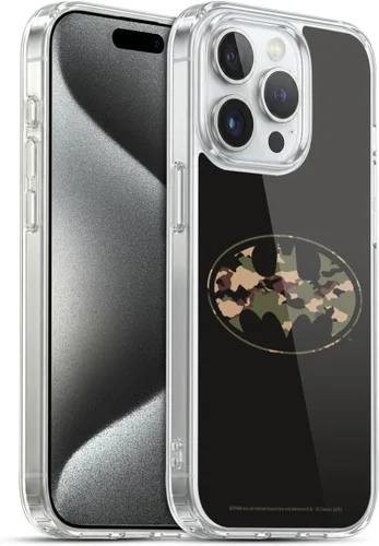 Vista 191 de Head Case Designs Funda de gel con licencia oficial de Batman DC Comics Bat Signal Logos [protección de grado militar] compatible con Apple iPhone 7