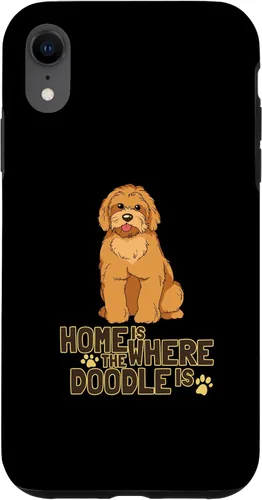 Vista 23 de Funda dorada para iPhone 11 Goldendoodle Dood Funny Doodle Dog