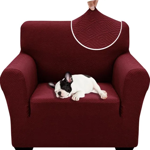 Vista 31 de XINEAGE Fundas elásticas nuevas para sillón 2025, 1 pieza, protector para silla de sala de estar, funda gruesa y suave con parte inferior elástica