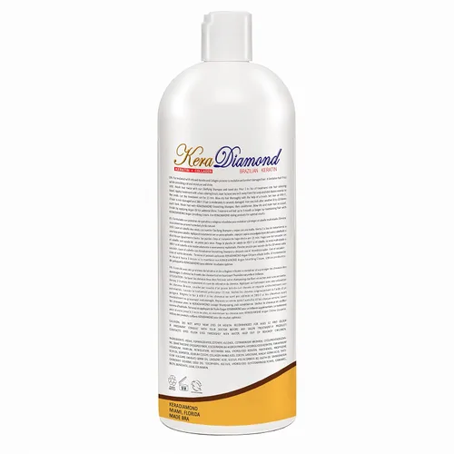 Vista 2 de Kera Diamond Keratin Treatment Chocolate Restore w/Vitaminas 32FL Oz