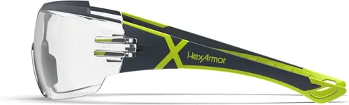 Vista 2 de HexArmor Gafas de seguridad MX300 Antivaho ANSI Z87+ 100% con protección UV Transparente Trushield 2sf