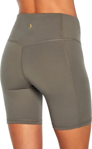 Vista 6 de Jessica Simpson Sportswear Bermudas estándar con control de abdomen para mujer, color plomizo, talla M
