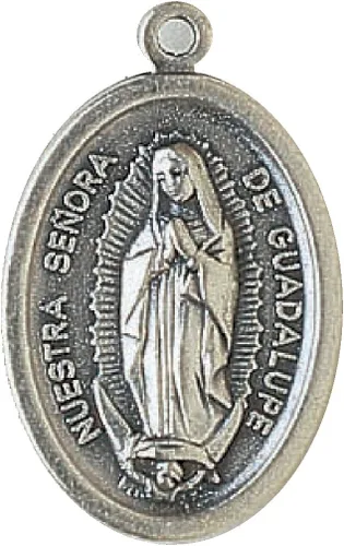 Vista 2 de Medallas religiosas con anillo Comprar 100 piezas - Acabado de buey de plata - 100% fabricado en Italia - No China NO NO hay copia Bernadette.