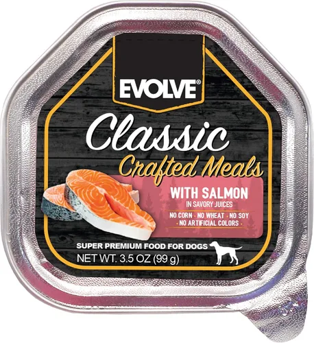 Vista 9 de Evolve Classic Crafted Meals - Comida húmeda para perros con estofado de ternera, 3.5 onzas, paquete de 15